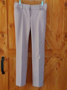 New York & Company Blush Pink Bootcut Dress Pants
